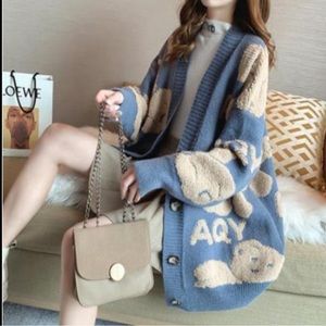 NWT Threadz Fashion Boutique Oversized Sweater Cardigan